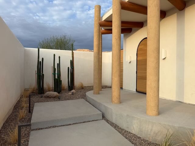 The Front Entrance after